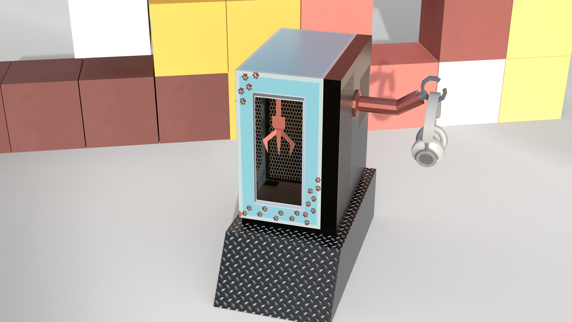 Modelo 3D 1 - The Claw Game